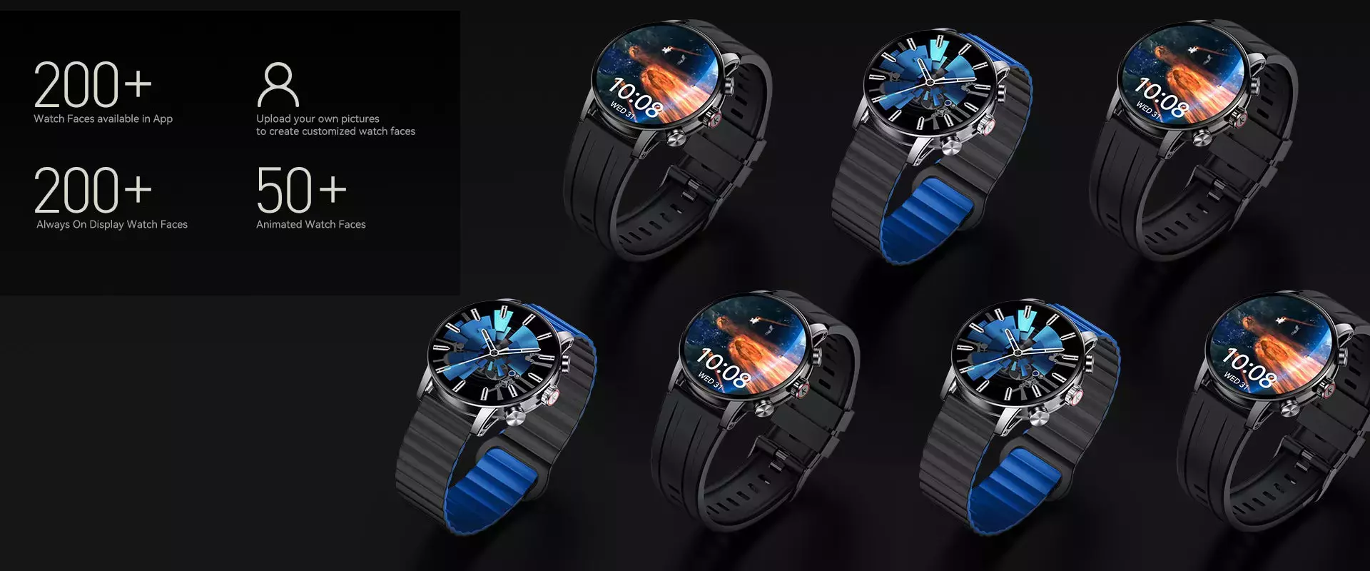 Умные часы Kieslect Calling Watch Kr2 Pro (YFT2084EU) - фото 9 Умные часы Kieslect Calling Watch Kr2 Pro (YFT2084EU) - фото 9