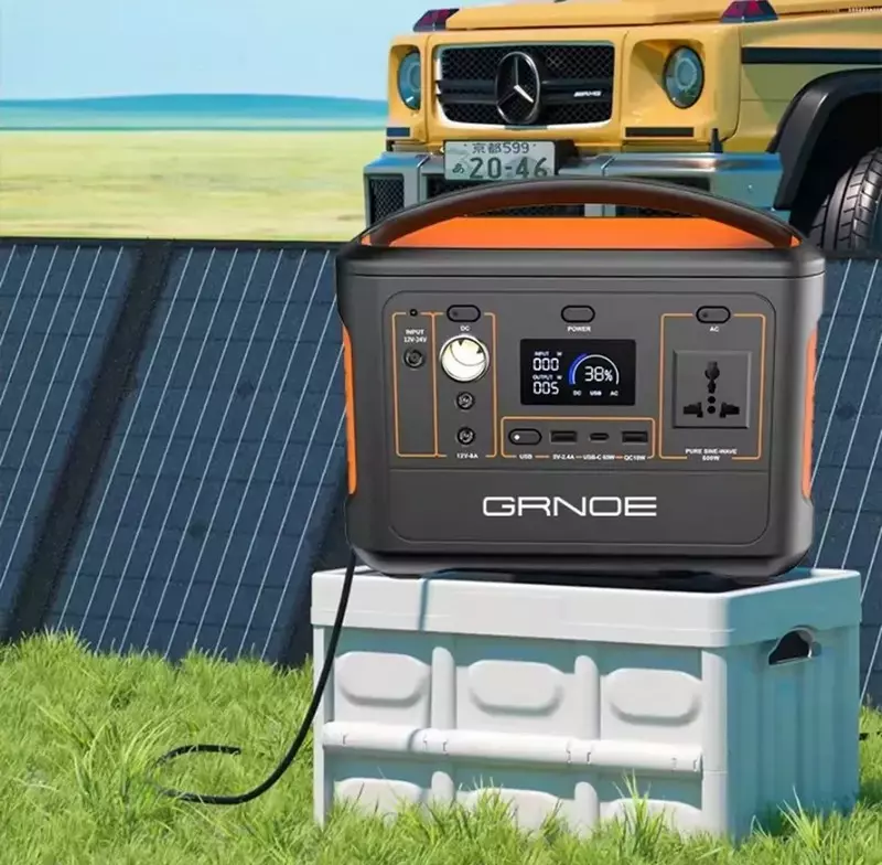 Портативная зарядная станция GREENOE Portable Power Station 568Wh EU600 - фото 5 Портативная зарядная станция GREENOE Portable Power Station 568Wh EU600 - фото 5
