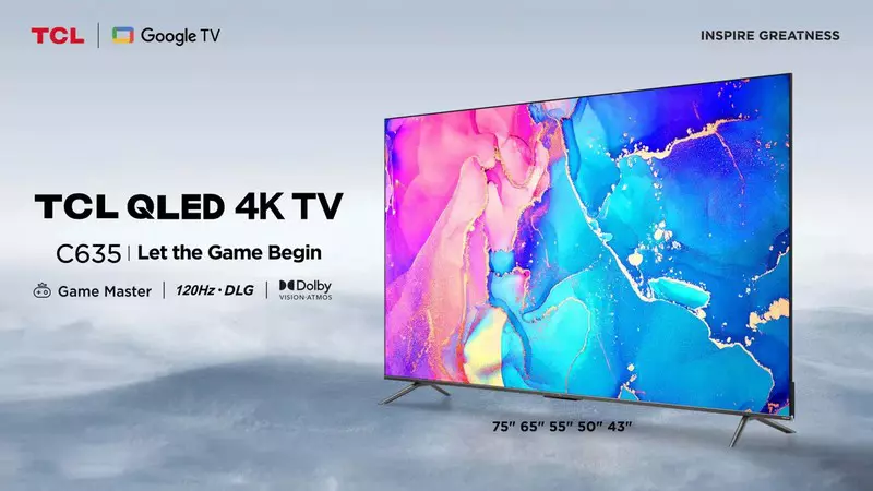 Купить Телевизор TCL TV 50" C635 120HZ 4K QLED - фото 1 Купить Телевизор TCL TV 50" C635 120HZ 4K QLED - фото 1