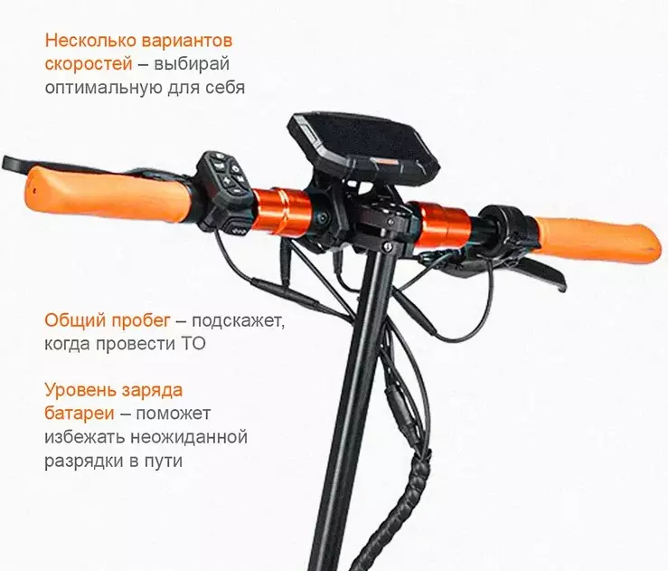 Электросамокат Kugoo M4 PRO MAX 1600w 48v 18ah - фото 6
