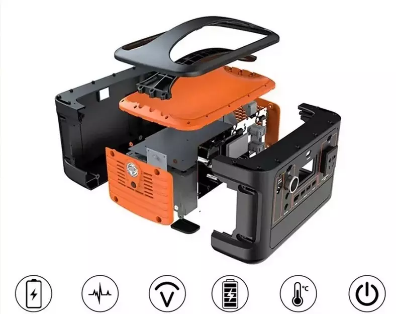 Портативная зарядная станция GREENOE Portable Power Station 1050Wh,46500 mAh - фото 4 Портативная зарядная станция GREENOE Portable Power Station 1050Wh,46500 mAh - фото 4