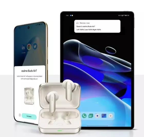 Беспроводные наушники Realme Buds Air 7 - фото 11 Беспроводные наушники Realme Buds Air 7 - фото 11