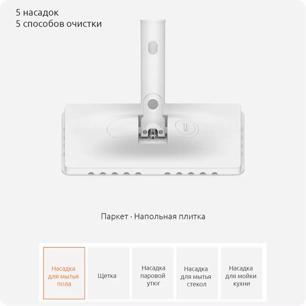 Пароочиститель Deerma DEM-ZQ600 - фото 4