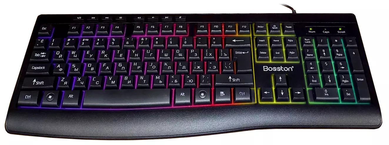 Купить Клавиатура проводная игровая Bosston X18D (Русские буквы) - фото 1 Купить Клавиатура проводная игровая Bosston X18D (Русские буквы) - фото 1