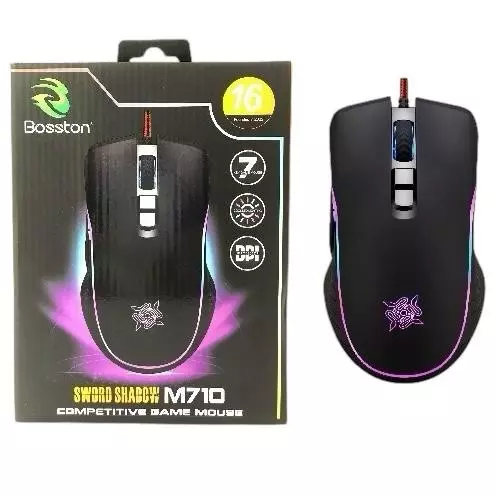 Купить Мышь проводная игровая Bosston M710 - фото 1 Купить Мышь проводная игровая Bosston M710 - фото 1
