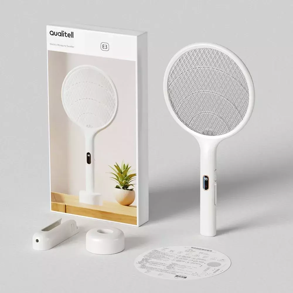 Электрическая мухобойка Xiaomi Qualitell Smart Digital Electric Fly Swatte E3 (ZSM240915) - фото 12 Электрическая мухобойка Xiaomi Qualitell Smart Digital Electric Fly Swatte E3 (ZSM240915) - фото 12
