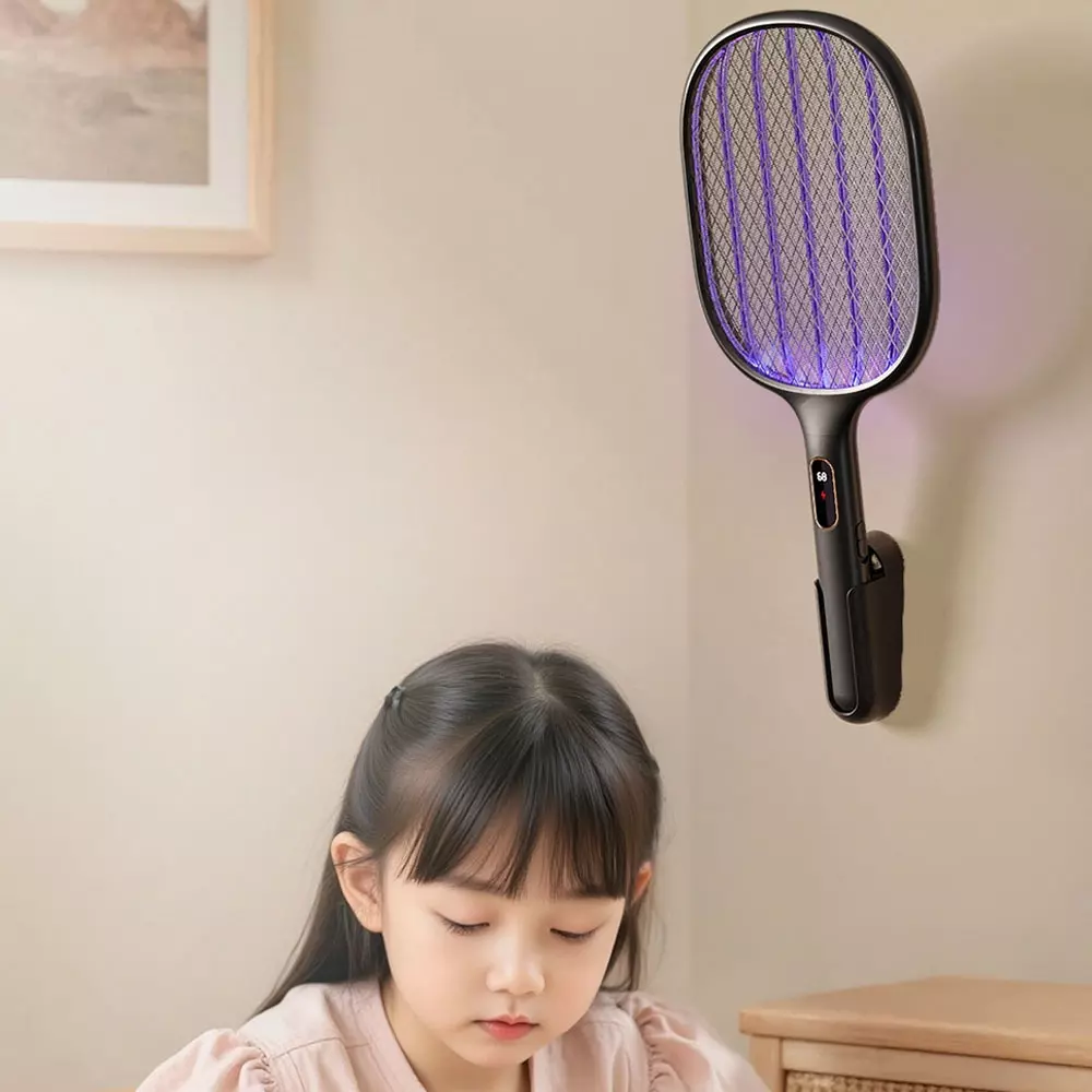 Электрическая мухобойка Xiaomi Qualitell Frequency Conversion Light Electric Mosquito Swatter S2-W( ZSS240912) - фото 7 Электрическая мухобойка Xiaomi Qualitell Frequency Conversion Light Electric Mosquito Swatter S2-W( ZSS240912) - фото 7