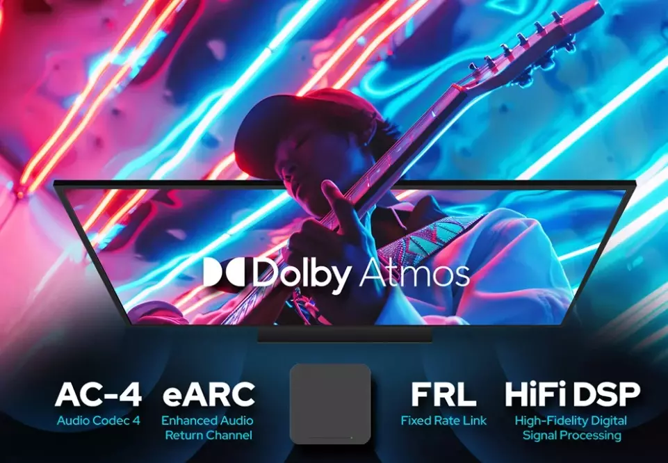 Tv-приставка RockTek GT1 UHD Google (4ГБ/32ГБ) - фото 5 Tv-приставка RockTek GT1 UHD Google (4ГБ/32ГБ) - фото 5
