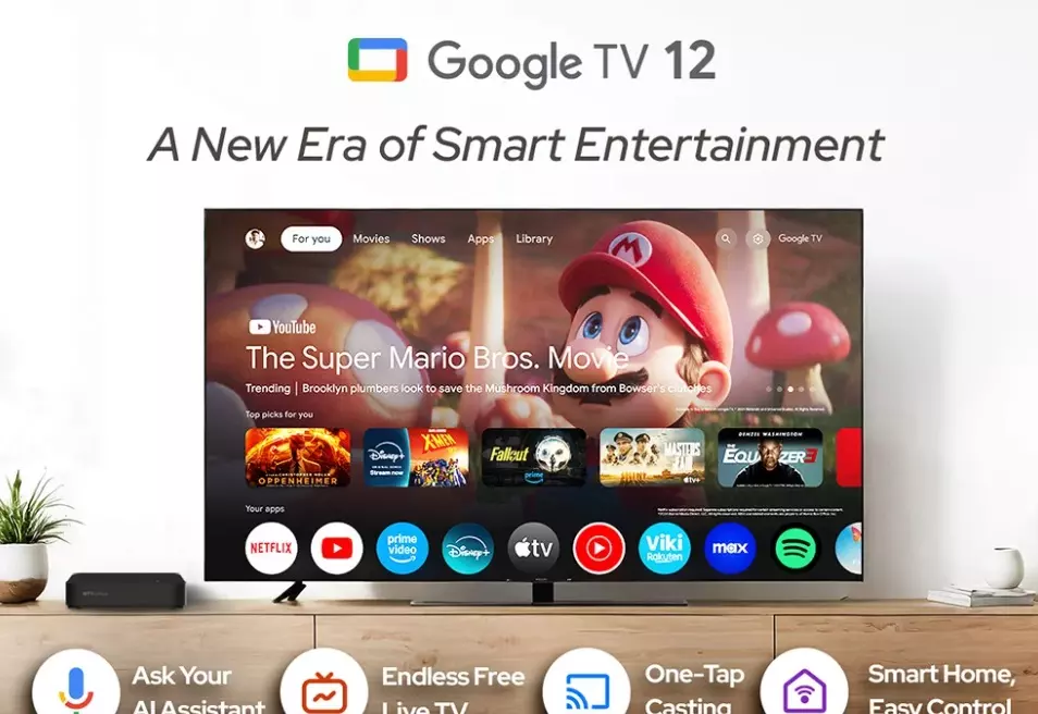 Tv-приставка RockTek GT1 UHD Google (4ГБ/32ГБ) - фото 7 Tv-приставка RockTek GT1 UHD Google (4ГБ/32ГБ) - фото 7