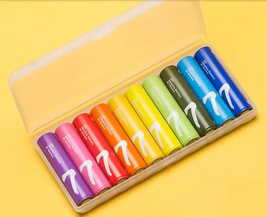 Купить Батарейки Xiaomi ZMI Rainbow Zi7 AAA LR03 (10 шт) - фото 1 Купить Батарейки Xiaomi ZMI Rainbow Zi7 AAA LR03 (10 шт) - фото 1