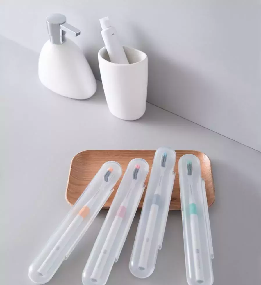 Зубные щетки Xiaomi Dr. Bei Colors (4 шт) - фото 5 Зубные щетки Xiaomi Dr. Bei Colors (4 шт) - фото 5