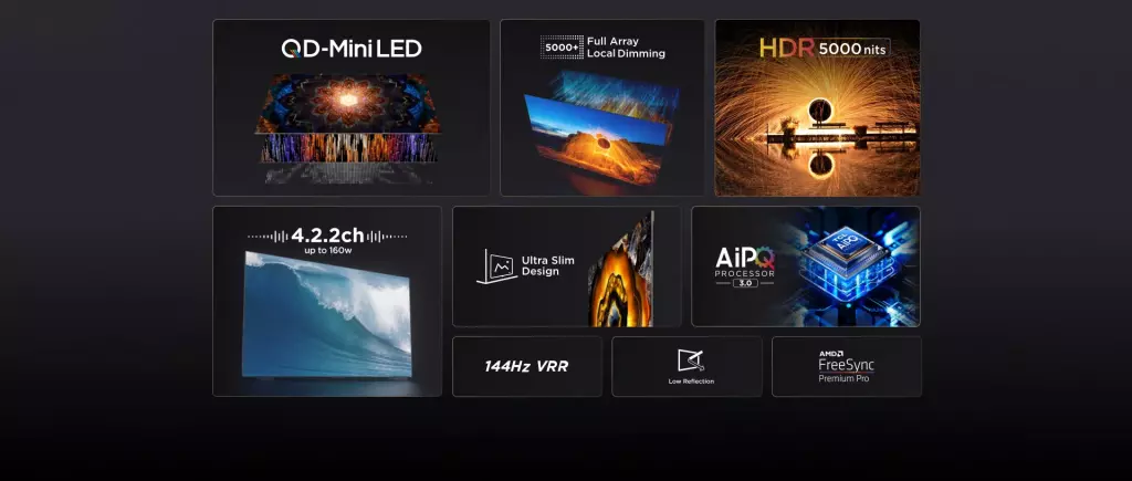 Телевизор TCL 85 X955 4K Premium QD Mini LED - фото 2 Телевизор TCL 85 X955 4K Premium QD Mini LED - фото 2
