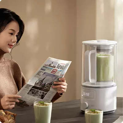 Умный блендер с функцией нагрева Xiaomi Mijia Soft Sound Cooking Machine S1 (MPBJ003CM) 1.5L - фото 7 Умный блендер с функцией нагрева Xiaomi Mijia Soft Sound Cooking Machine S1 (MPBJ003CM) 1.5L - фото 7