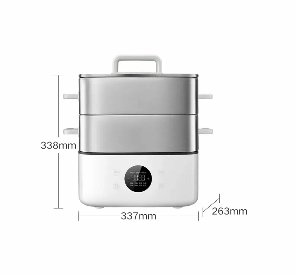 Пapовapкa Xiaomi Mijia Multifunctional Electric Steamer S1 (MES03) 13L - фото 12 Пapовapкa Xiaomi Mijia Multifunctional Electric Steamer S1 (MES03) 13L - фото 12