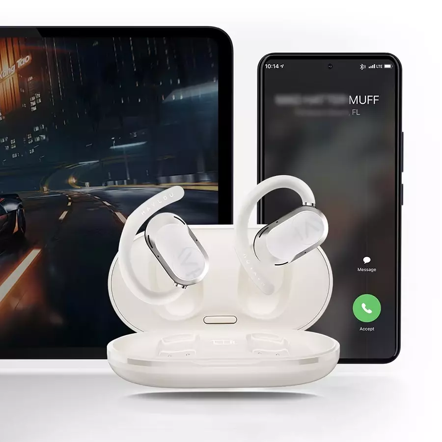 Беспроводные наушники Xiaomi Haylou Earhook 1 (OW02) - фото 12 Беспроводные наушники Xiaomi Haylou Earhook 1 (OW02) - фото 12