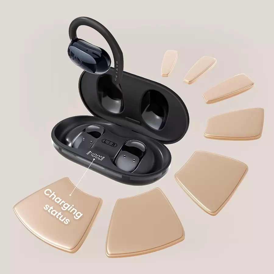 Беспроводные наушники Xiaomi Haylou Earhook 1 (OW02) - фото 9 Беспроводные наушники Xiaomi Haylou Earhook 1 (OW02) - фото 9