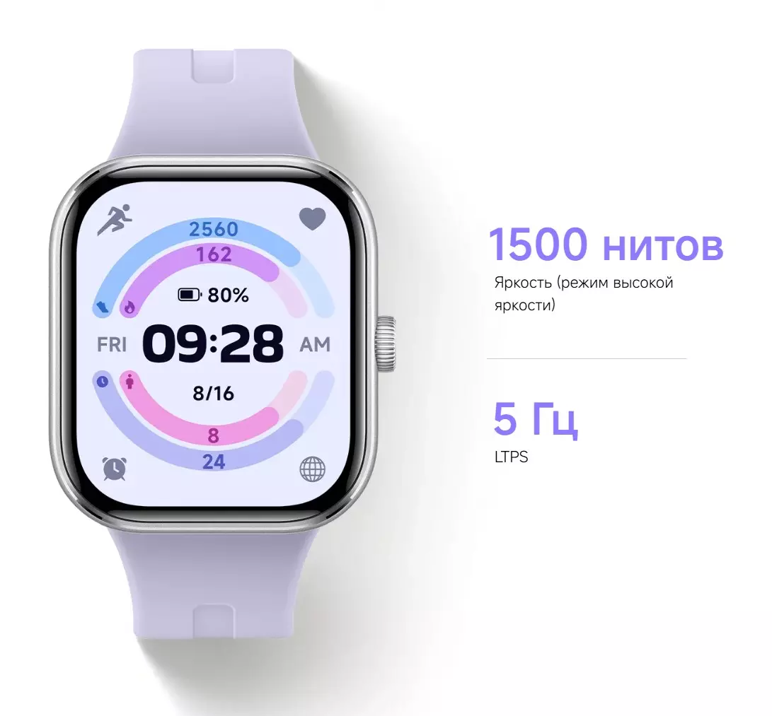 Смарт-часы Xiaomi Redmi Watch 5 (M2462W1) - фото 4 Смарт-часы Xiaomi Redmi Watch 5 (M2462W1) - фото 4