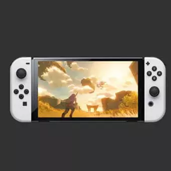 Игровая консоль Nintendo Switch OLED Zelda - фото 2