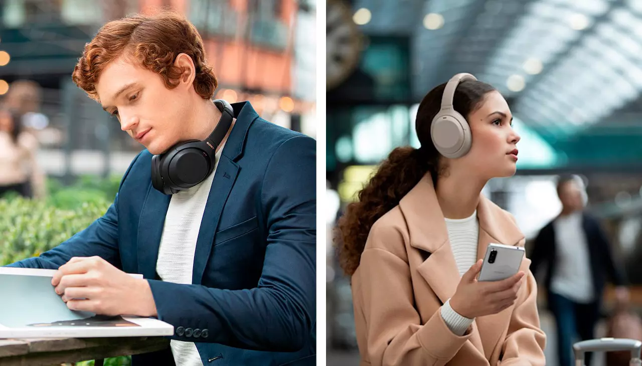 Беспроводные наушники с шумоподавлением Sony WH-1000XM4 - фото 7 Беспроводные наушники с шумоподавлением Sony WH-1000XM4 - фото 7