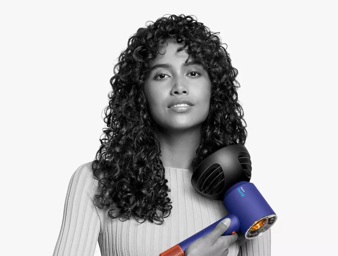 Фен Dyson HD16 Vinca Blue (без кейса) - фото 5 Фен Dyson HD16 Vinca Blue (без кейса) - фото 5