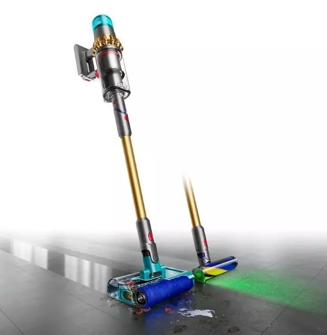 Пылесос Dyson V15s Detect Submarine Yellow Nickel (SV47) - фото 3 Пылесос Dyson V15s Detect Submarine Yellow Nickel (SV47) - фото 3