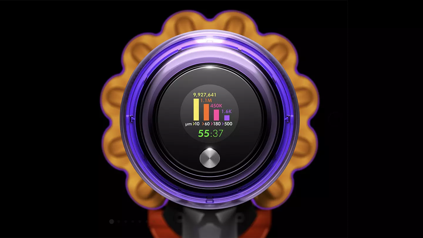Пылесос Dyson V15s Detect Submarine Yellow Nickel (SV47) - фото 6 Пылесос Dyson V15s Detect Submarine Yellow Nickel (SV47) - фото 6