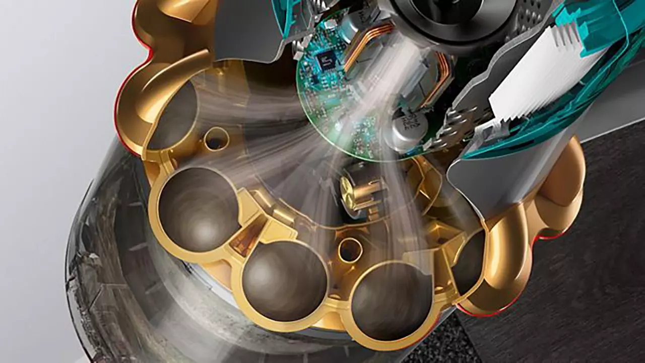 Пылесос Dyson V15s Detect Submarine Yellow Nickel (SV47) - фото 7 Пылесос Dyson V15s Detect Submarine Yellow Nickel (SV47) - фото 7