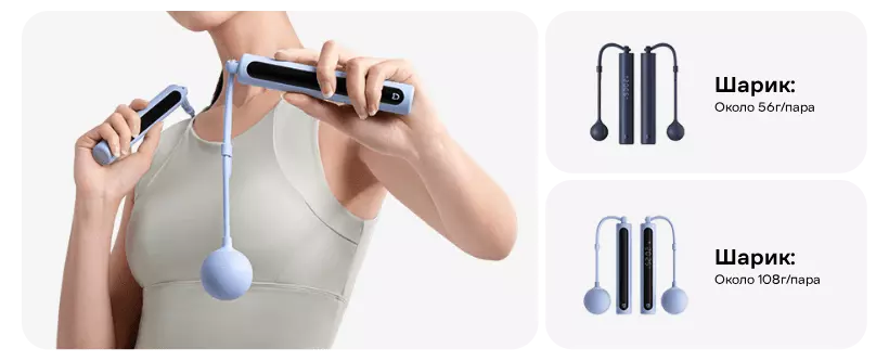 Скакалка Xiaomi Mijia Smart Skipping Rope 2 (MJTS02YM) - фото 10