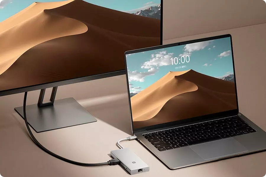 USB-C разветвитель Xiaomi 10-in-1 Docking Station (XMTIO01YM) - фото 7