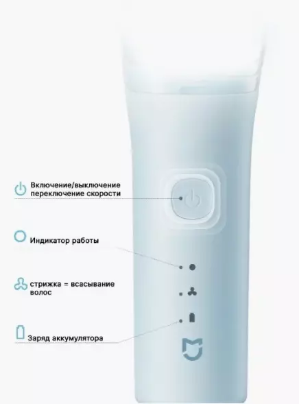 Машинка для стрижки волос Xiaomi Mijia Hair Clipper Childrens Edition (MJGHH3LF) - фото 11 Машинка для стрижки волос Xiaomi Mijia Hair Clipper Childrens Edition (MJGHH3LF) - фото 11