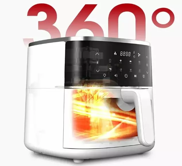 Аэрогриль BEHEART Smart Air Fryer 8L (AF-E8003-AS) - фото 6 Аэрогриль BEHEART Smart Air Fryer 8L (AF-E8003-AS) - фото 6