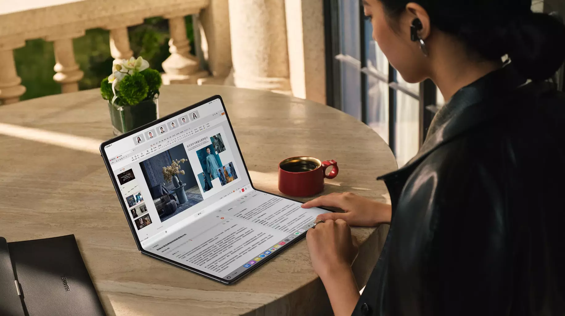Ноутбук Huawei MateBook Fold Ultimate Design 2025 32/2T - фото 2 Ноутбук Huawei MateBook Fold Ultimate Design 2025 32/2T - фото 2