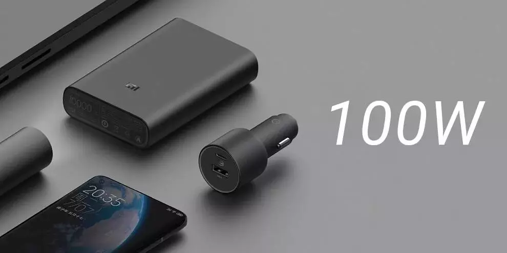 Автомобильное зарядное устройство Xiaomi Car Charger А1С 100W + кабель USB-C-Type-C (CC07ZM) - фото 2 Автомобильное зарядное устройство Xiaomi Car Charger А1С 100W + кабель USB-C-Type-C (CC07ZM) - фото 2
