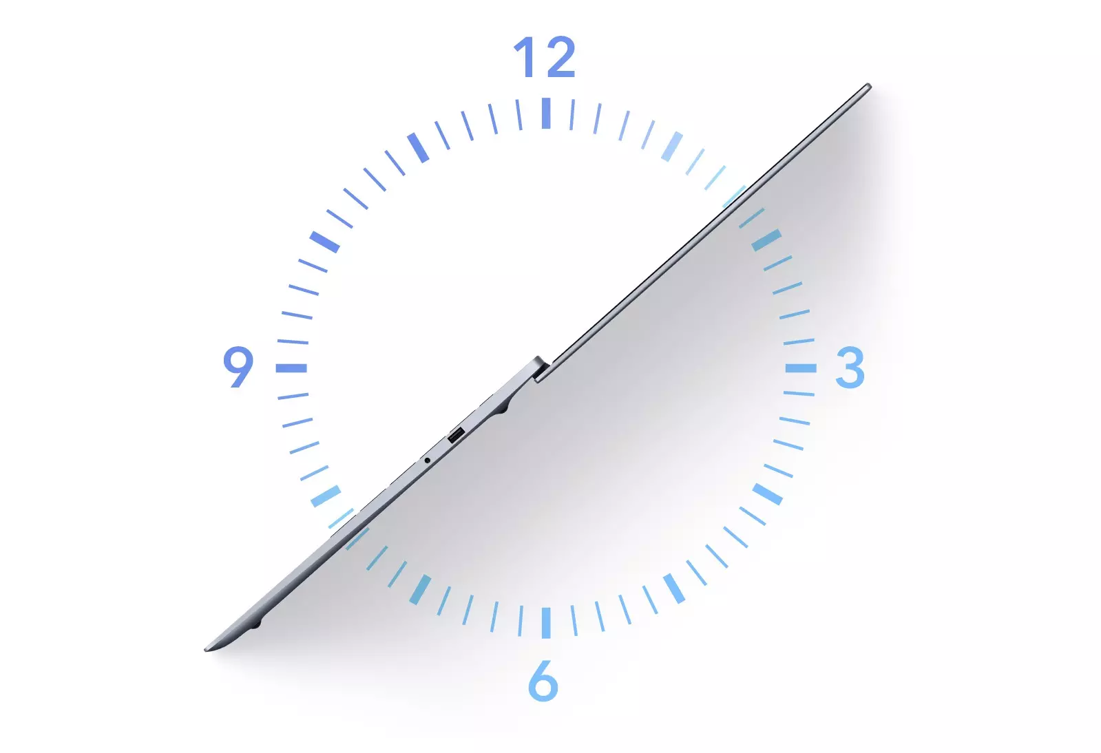 Ноутбук Honor X14 2024 R5-7640HS 16GB/512GB (5301AJWP) - фото 5 Ноутбук Honor X14 2024 R5-7640HS 16GB/512GB (5301AJWP) - фото 5