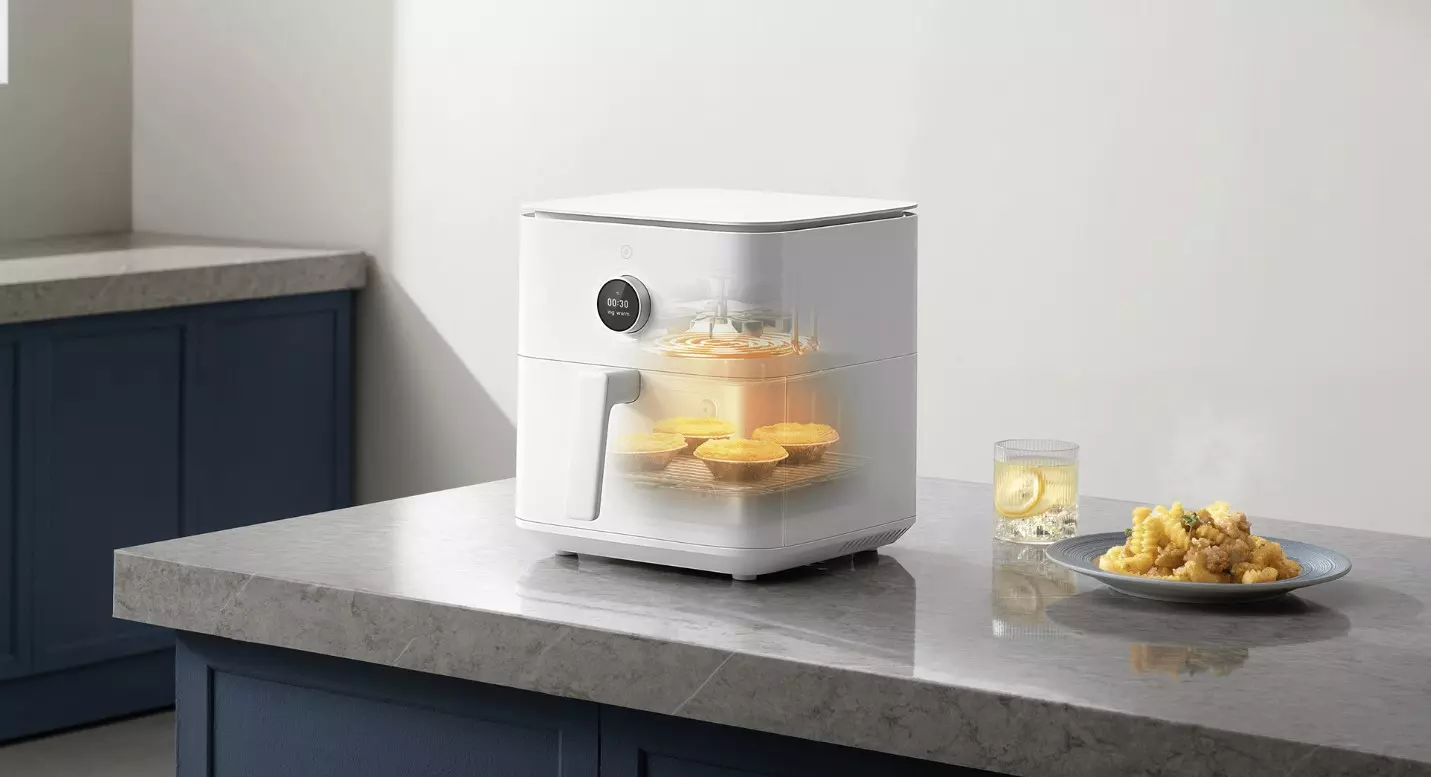 Аэрогриль Xiaomi Mi Air Fryer 6.5L (MAF-W6051) (BHR7358EU) - фото 3 Аэрогриль Xiaomi Mi Air Fryer 6.5L (MAF-W6051) (BHR7358EU) - фото 3
