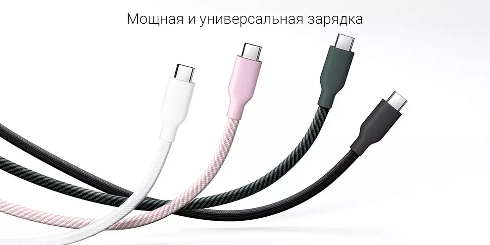 Кабель Xiaomi Magnetic Braided Fast Charging Data Cable 1m 6А (А to C) - фото 2 Кабель Xiaomi Magnetic Braided Fast Charging Data Cable 1m 6А (А to C) - фото 2
