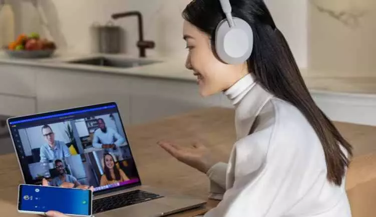 Беспроводные наушники с шумоподавлением Sony WH-1000XM5 - фото 7 Беспроводные наушники с шумоподавлением Sony WH-1000XM5 - фото 7