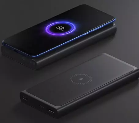 Аккумулятор Xiaomi Mi Power Bank Wireless Youth Edition 10000mAh (WPB11ZM) - фото 6