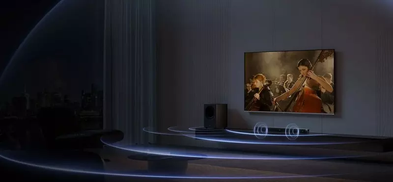 Саундбар Xiaomi Soundbar Pro 2.1 ch (NS4-EU) - фото 2 Саундбар Xiaomi Soundbar Pro 2.1 ch (NS4-EU) - фото 2