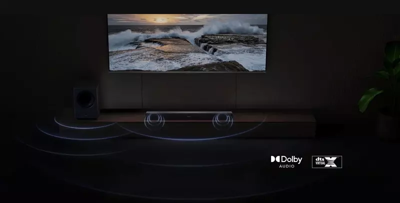 Саундбар Xiaomi Soundbar Pro 2.1 ch (NS4-EU) - фото 5 Саундбар Xiaomi Soundbar Pro 2.1 ch (NS4-EU) - фото 5