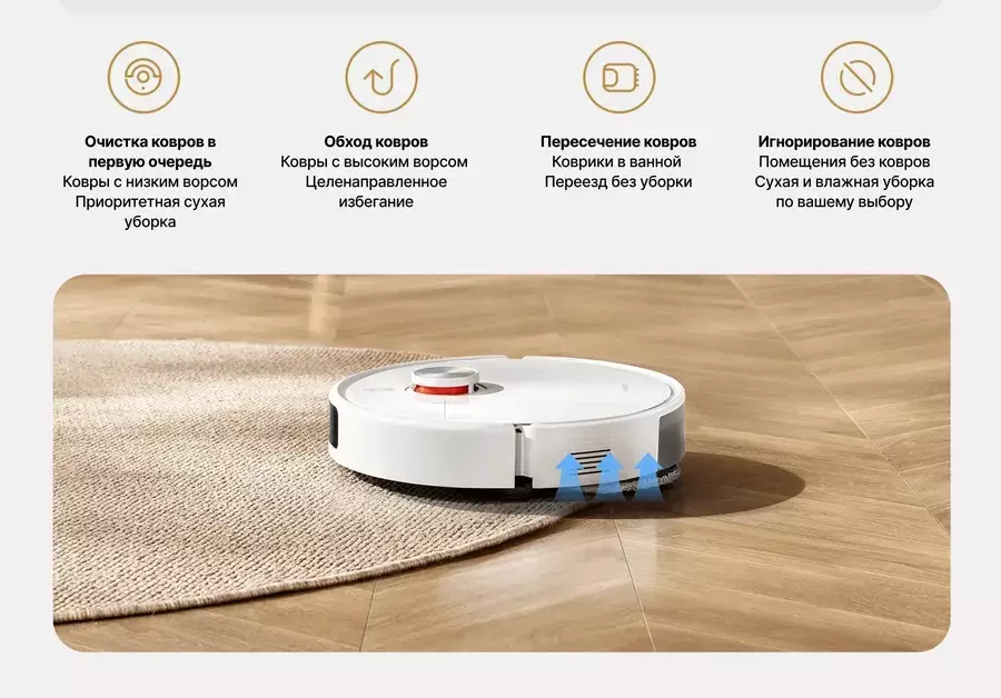 Робот-пылесос Xiaomi Robot Vacuum S40 Pro (OV71GL) (BHR089REU) - фото 7 Робот-пылесос Xiaomi Robot Vacuum S40 Pro (OV71GL) (BHR089REU) - фото 7