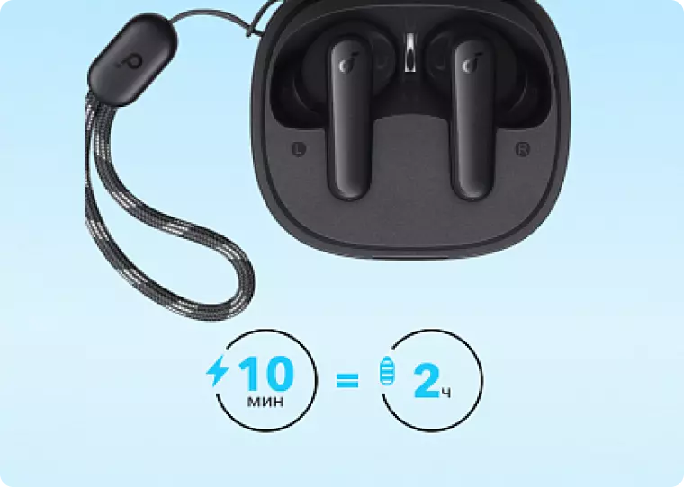 Беспроводные наушники Anker Soundcore R50i - фото 3 Беспроводные наушники Anker Soundcore R50i - фото 3