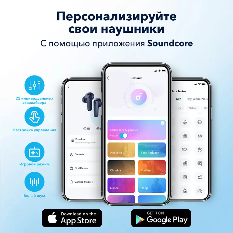 Беспроводные наушники Anker Soundcore R50i - фото 8 Беспроводные наушники Anker Soundcore R50i - фото 8