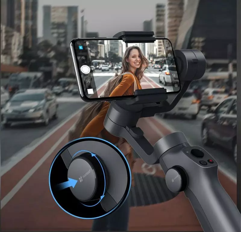 Стабилизатор для смартфона Xiaomi Funsnap Capture 2 - фото 5 Стабилизатор для смартфона Xiaomi Funsnap Capture 2 - фото 5