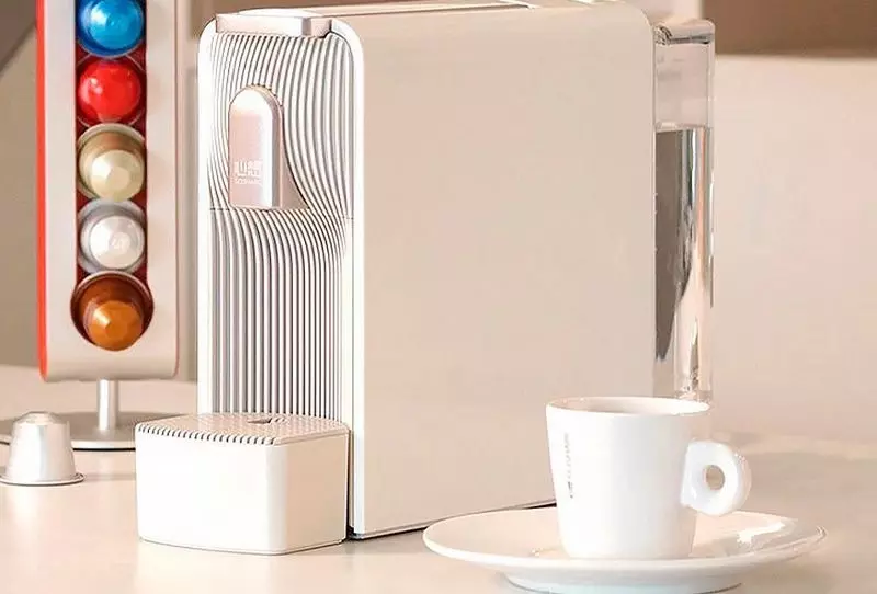 Кофемашина капсульная Xiaomi Scishare Capsule Coffee Maker Mini S (S1109) - фото 5 Кофемашина капсульная Xiaomi Scishare Capsule Coffee Maker Mini S (S1109) - фото 5