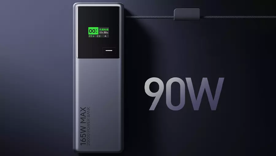Внешний аккумулятор Xiaomi Mi Power Bank With Cable USB-C 20000mAh 165W (PB2165) - фото 4 Внешний аккумулятор Xiaomi Mi Power Bank With Cable USB-C 20000mAh 165W (PB2165) - фото 4