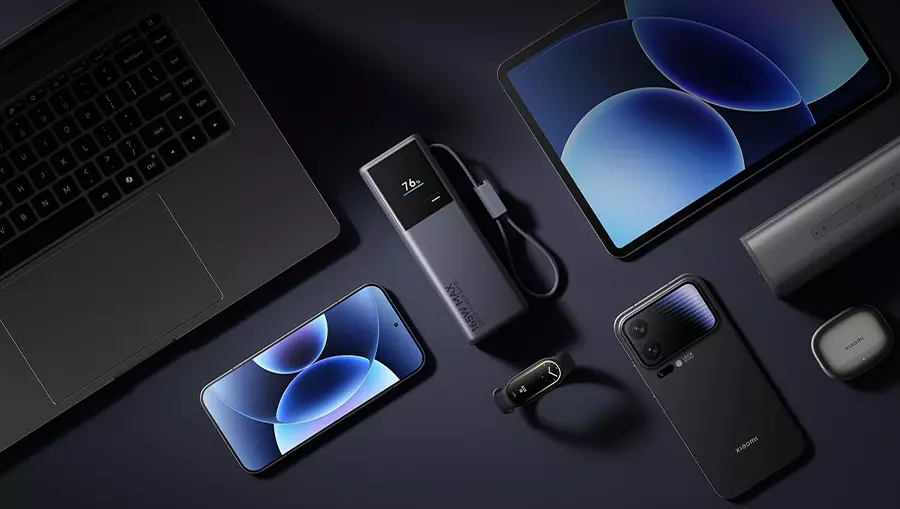 Внешний аккумулятор Xiaomi Mi Power Bank With Cable USB-C 20000mAh 165W (PB2165) - фото 6 Внешний аккумулятор Xiaomi Mi Power Bank With Cable USB-C 20000mAh 165W (PB2165) - фото 6