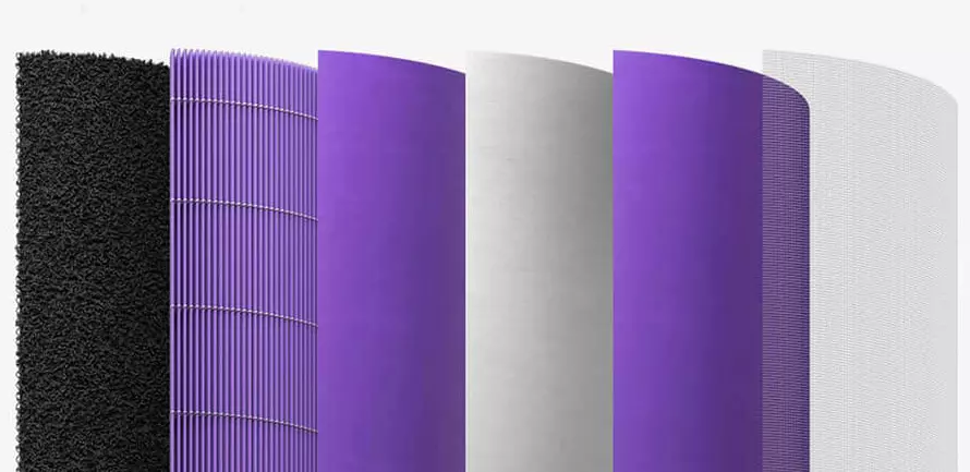 Фильтр для очистителя воздуха BEHEART Xiaomi Mijia Air Purifier 1/2/2S/3/Pro (противовирусный) - фото 2 Фильтр для очистителя воздуха BEHEART Xiaomi Mijia Air Purifier 1/2/2S/3/Pro (противовирусный) - фото 2