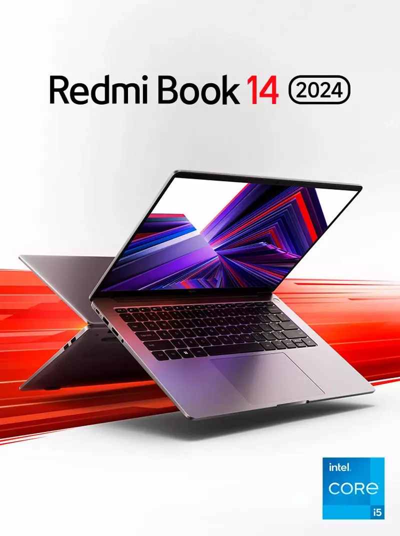 Купить Ноутбук Redmi Book 14 i513420H 16/1T (JYU4620CN) - фото 1 Купить Ноутбук Redmi Book 14 i513420H 16/1T (JYU4620CN) - фото 1