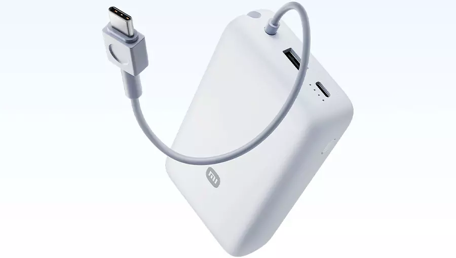 Внешний аккумулятор Xiaomi Mi Power Bank With Cable USB-C Fast Charging 20000mAh (PB2033) - фото 2 Внешний аккумулятор Xiaomi Mi Power Bank With Cable USB-C Fast Charging 20000mAh (PB2033) - фото 2